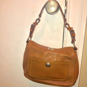 Coach Leather Shoulder Bag